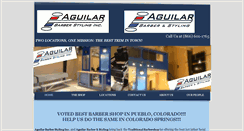Desktop Screenshot of aguilarbarberstyling.com